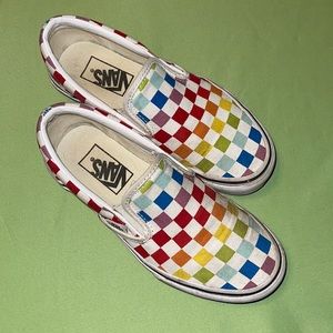 Checkerboard Vans